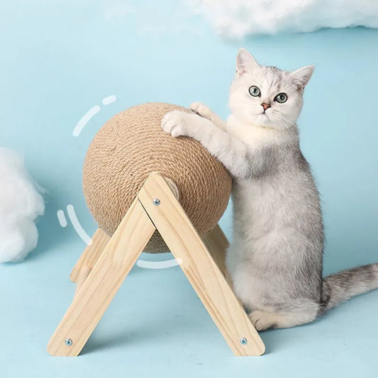 Pelota rascadora para gatos